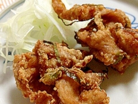 居酒屋「おかあさん」　豚のくしゅくしゅ香ばし揚げ